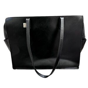 Beis Large Work Tote in black